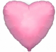 Фольгированное сердце - розовое матовое - Заказать воздушные шары с доставкой по Екатеринбургу "ШарыДляВас"