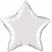 Фольгированная звезда "Серебро" - Заказать воздушные шары с доставкой по Екатеринбургу "ШарыДляВас"