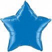 Фольгированная звезда "Синий" - Заказать воздушные шары с доставкой по Екатеринбургу "ШарыДляВас"