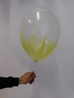 Шар с рисунком - желтый - Заказать воздушные шары с доставкой по Екатеринбургу "ШарыДляВас"