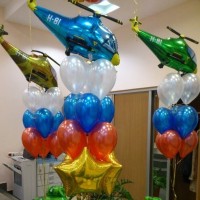 Набор шаров "Воздушная атака" - Заказать воздушные шары с доставкой по Екатеринбургу "ШарыДляВас"