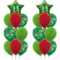 Набор шаров "Камуфляж" 3 - Заказать воздушные шары с доставкой по Екатеринбургу "ШарыДляВас"
