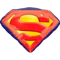 Эмблема Супермена - Заказать воздушные шары с доставкой по Екатеринбургу "ШарыДляВас"