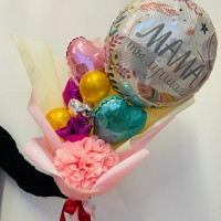 Букет "Для любимой Мамы" - Заказать воздушные шары с доставкой по Екатеринбургу "ШарыДляВас"