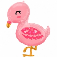 Фламинго малыш - Заказать воздушные шары с доставкой по Екатеринбургу "ШарыДляВас"