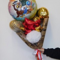 Букет на 1 сентября - Заказать воздушные шары с доставкой по Екатеринбургу "ШарыДляВас"