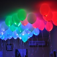 Шар со светодиодом - Заказать воздушные шары с доставкой по Екатеринбургу "ШарыДляВас"