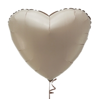 Фольгированное Сердце Мистик крем - Заказать воздушные шары с доставкой по Екатеринбургу "ШарыДляВас"