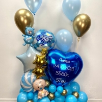 Композиция из воздушных шаров - Заказать воздушные шары с доставкой по Екатеринбургу "ШарыДляВас"